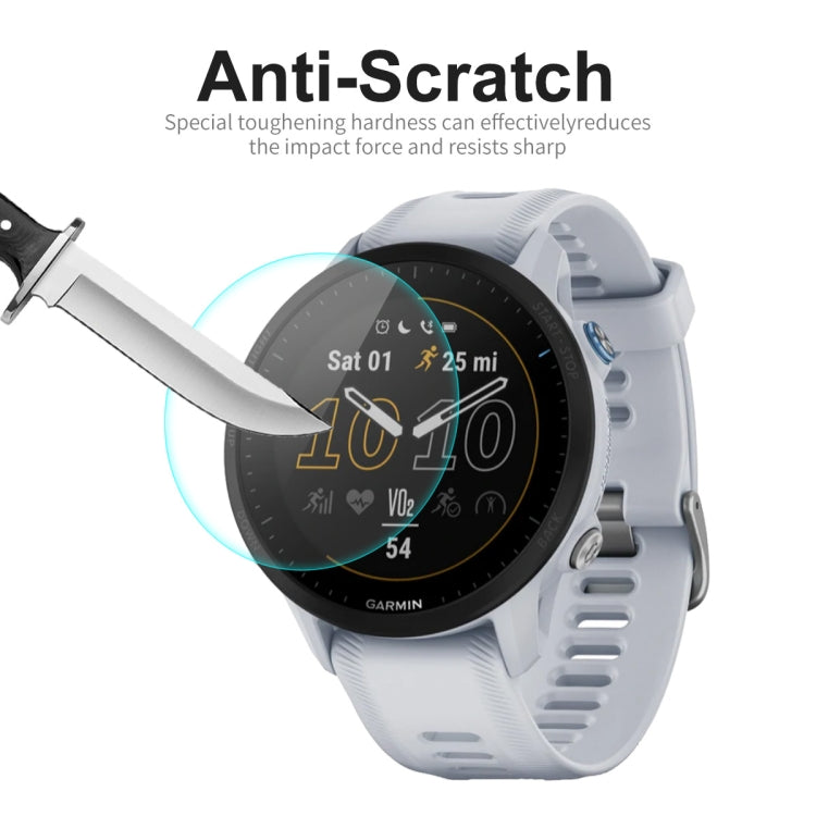 2 PCS Compatible with Garmin Compatible witherunner 955 ENKAY 0.2mm 9H Tempered Glass Screen Protector Watch Film - Screen Protector by ENKAY | Online Shopping South Africa | PMC Jewellery | Buy Now Pay Later Mobicred