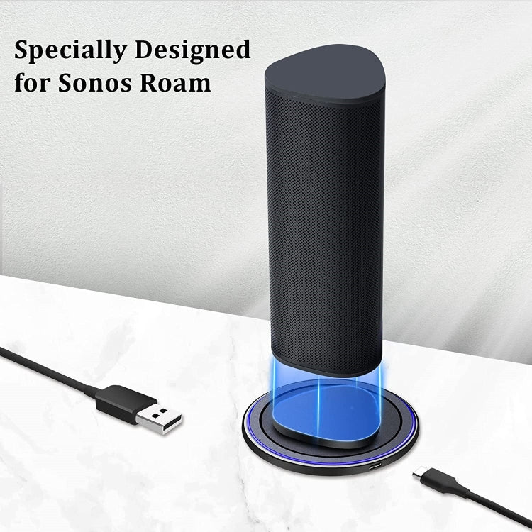 For Sonos Roam Bluetooth Speaker Magnetic Wireless Charger Charging Dock - Other Accessories by PMC Jewellery | Online Shopping South Africa | PMC Jewellery