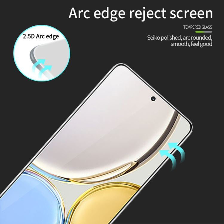 For Huawei Nova Y90 PINWUYO 9H 2.5D Full Screen Tempered Glass Film(Black) - Huawei Tempered Glass by PINWUYO | Online Shopping South Africa | PMC Jewellery | Buy Now Pay Later Mobicred