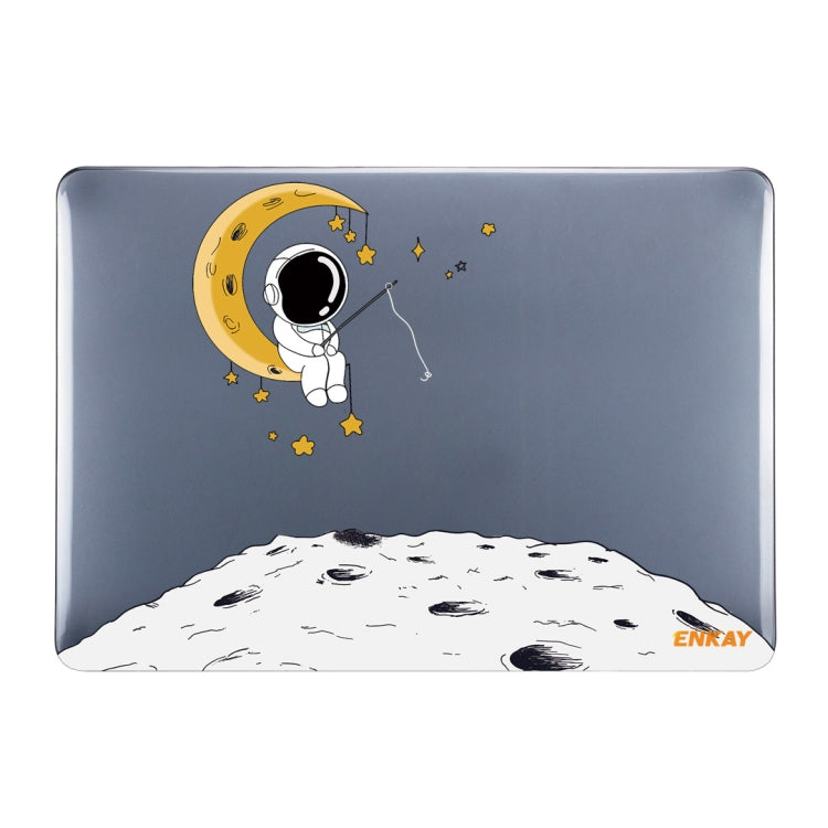 For MacBook Pro 13.3 A2251/A2289/A2338 ENKAY Hat-Prince 3 in 1 Spaceman Pattern Laotop Protective Crystal Case with TPU Keyboard Film / Anti-dust Plugs, Version:US(Spaceman No.3) - MacBook Pro Cases by ENKAY | Online Shopping South Africa | PMC Jewellery