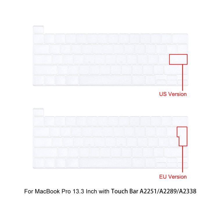 For MacBook Pro 13.3 A2251/A2289/A2338 ENKAY Hat-Prince 3 in 1 Spaceman Pattern Laotop Protective Crystal Case with TPU Keyboard Film / Anti-dust Plugs, Version:EU(Spaceman No.5) - MacBook Pro Cases by ENKAY | Online Shopping South Africa | PMC Jewellery