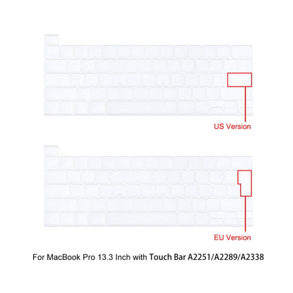 For MacBook Pro 13.3 A2251/A2289/A2338 ENKAY Hat-Prince 3 in 1 Spaceman Pattern Laotop Protective Crystal Case with TPU Keyboard Film / Anti-dust Plugs, Version:EU(Spaceman No.2) - MacBook Pro Cases by ENKAY | Online Shopping South Africa | PMC Jewellery