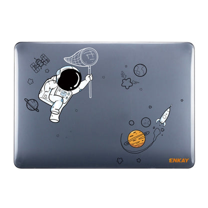 For MacBook Air 13.6 A2681 ENKAY Hat-Prince 3 in 1 Spaceman Pattern Laotop Protective Crystal Case with TPU Keyboard Film / Anti-dust Plugs, Version:EU(Spaceman No.2) - MacBook Air Cases by ENKAY | Online Shopping South Africa | PMC Jewellery