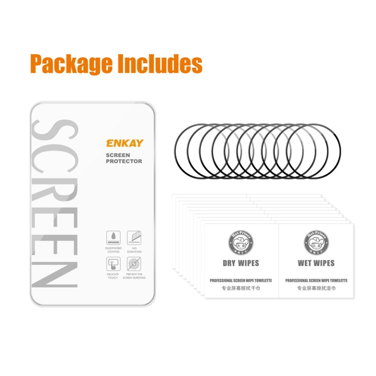 10pcs For Huawei Watch GT Cyber ENKAY 3D Full Coverage Soft PC Edge + PMMA HD Screen Protector Film - free shipping - PMC TechLife - Order now!