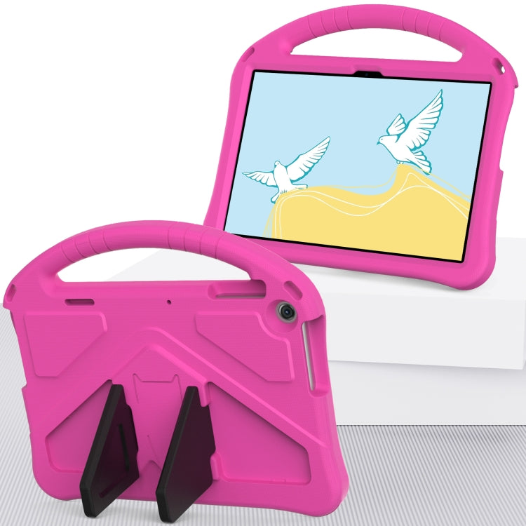 For Lenovo Tab M10 3rd Gen TB328FU / TB328XU 2022 EVA Shockproof Tablet Protective Case with Holder(Rose Red) - free shipping - PMC TechLife - Order now!