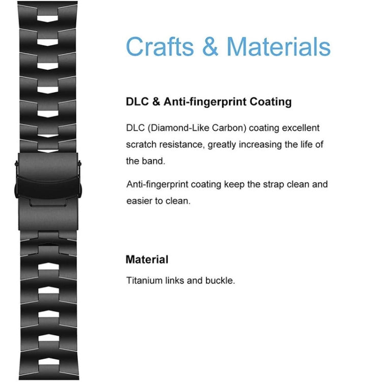 Compatible with Garmin Enduro 2 26mm Titanium Alloy Quick Release Watch Band(Titanium Gray) - free shipping - PMC TechLife - Order now!
