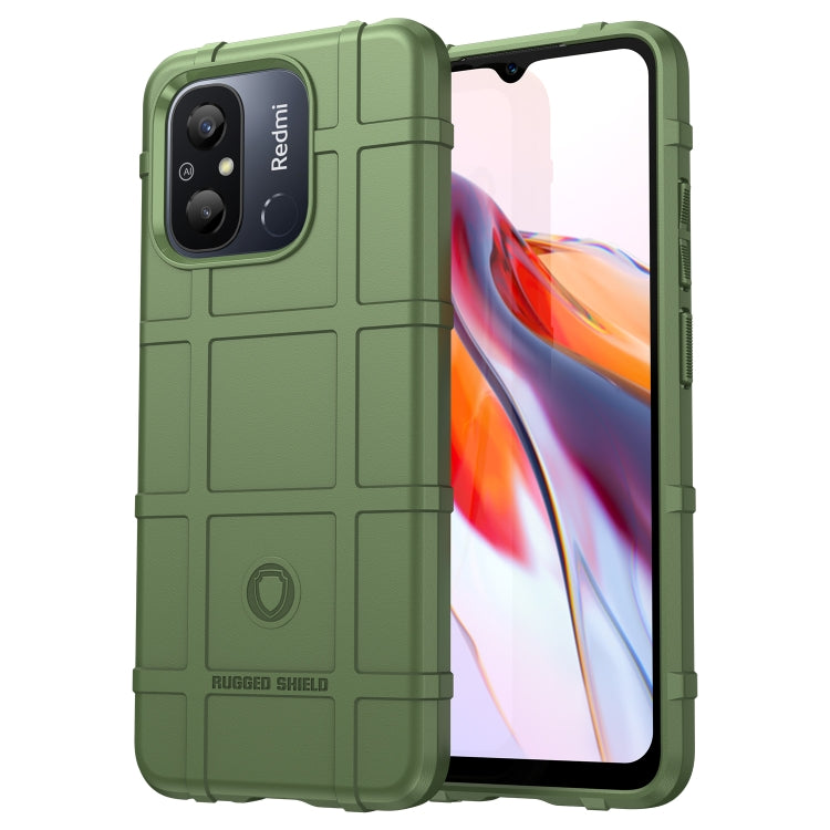 For Xiaomi Redmi 12C Full Coverage Shockproof TPU Case(Green) - free shipping - PMC TechLife - Order now!