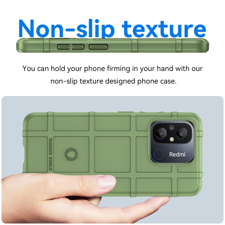 For Xiaomi Redmi 12C Full Coverage Shockproof TPU Case(Green) - free shipping - PMC TechLife - Order now!