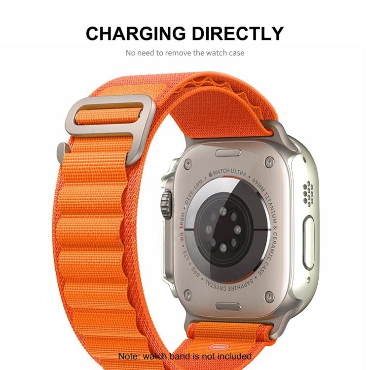 For Apple Watch Ultra / Ultra 2 49mm ENKAY Hat-Prince Waterproof Full Coverage PC Frame + 9H Tempered Glass Case(Transparent) - Watch Cases by ENKAY | Online Shopping South Africa | PMC Jewellery | Buy Now Pay Later Mobicred