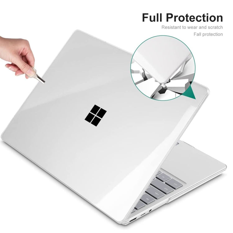 For Microsoft Surface Laptop Go 1/2 12.4 1943/2013 ENKAY Hat-Prince Shockproof Crystal Hard Case(Transparent) - free shipping - PMC TechLife - Order now!