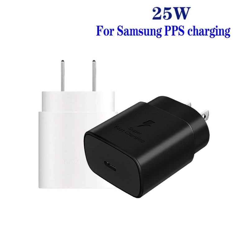TA800 PD / PPS 25W Type-C Port Charger for Samsung, US Plug(White) - USB Charger by PMC TechLife | Online Shopping South Africa | PMC TechLife