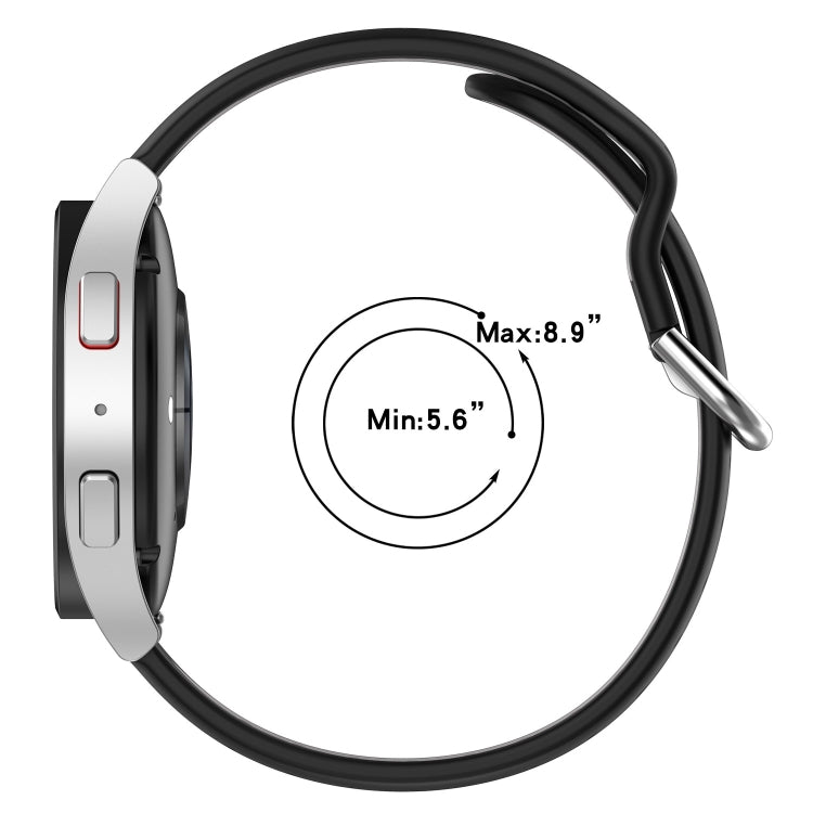 For Amazfit GTR Mini 20mm Breathable Two-Color Silicone Watch Band(Midnight Blue+White) - Watch Bands by PMC TechLife | Online Shopping South Africa | PMC TechLife