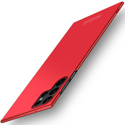 For Samsung Galaxy S23 Ultra 5G PINWUYO Magnetic Magsafe Frosted PC Ultra-thin Hard Phone Case(Red) - Galaxy S23 Ultra 5G Cases by PINWUYO | Online Shopping South Africa | PMC Jewellery