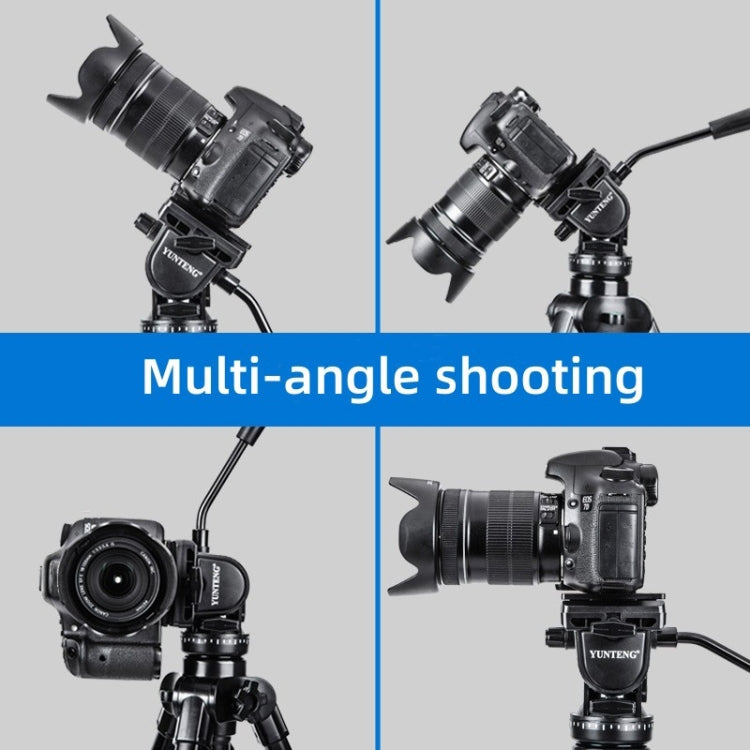 Yunteng VCT-3000 Professional Aluminum Tripod Camera Stand with Pan Head - Tripods by YUNTENG | Online Shopping South Africa | PMC Jewellery | Buy Now Pay Later Mobicred