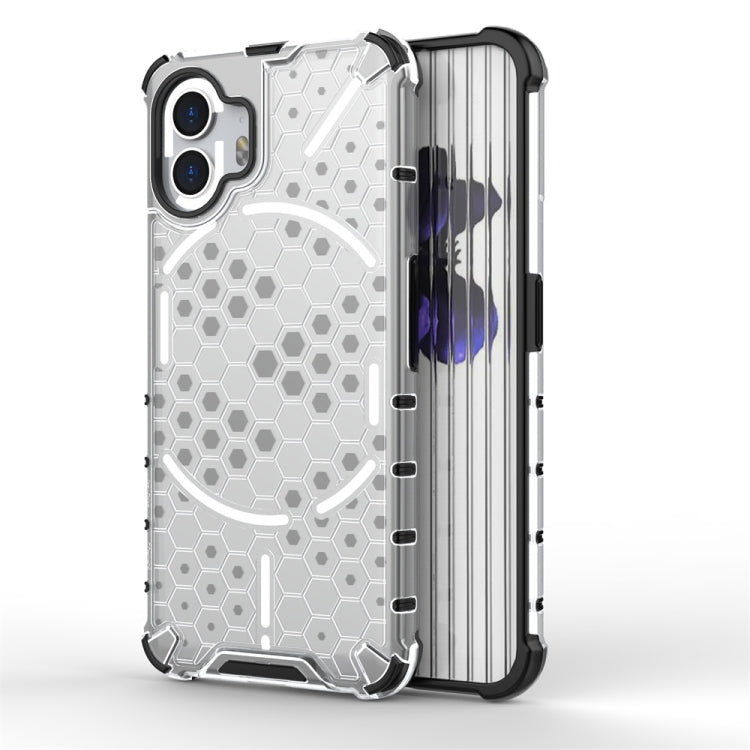 For Nothing Phone 2 Shockproof Honeycomb Phone Case(White) - More Brand by PMC Jewellery | Online Shopping South Africa | PMC Jewellery