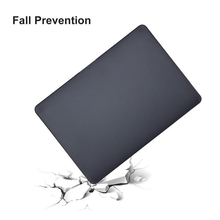 For MacBook Air 15.3 A2941 ENKAY US Version 3 in 1 Matte Protective Case with TPU Keyboard Film & Anti-dust Plugs(Black) - MacBook Air Cases by ENKAY | Online Shopping South Africa | PMC Jewellery | Buy Now Pay Later Mobicred