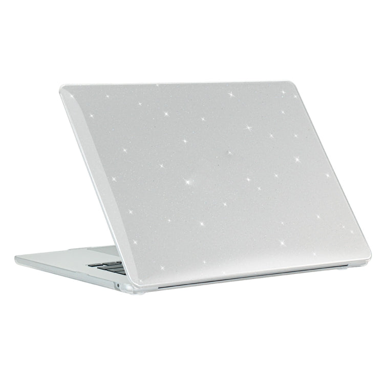 For MacBook Air 15.3 A2941 ENKAY EU Version 3 in 1 Bling Crystal Protective Case with TPU Keyboard Film & Anti-dust Plugs(Transparent) - MacBook Air Cases by ENKAY | Online Shopping South Africa | PMC Jewellery