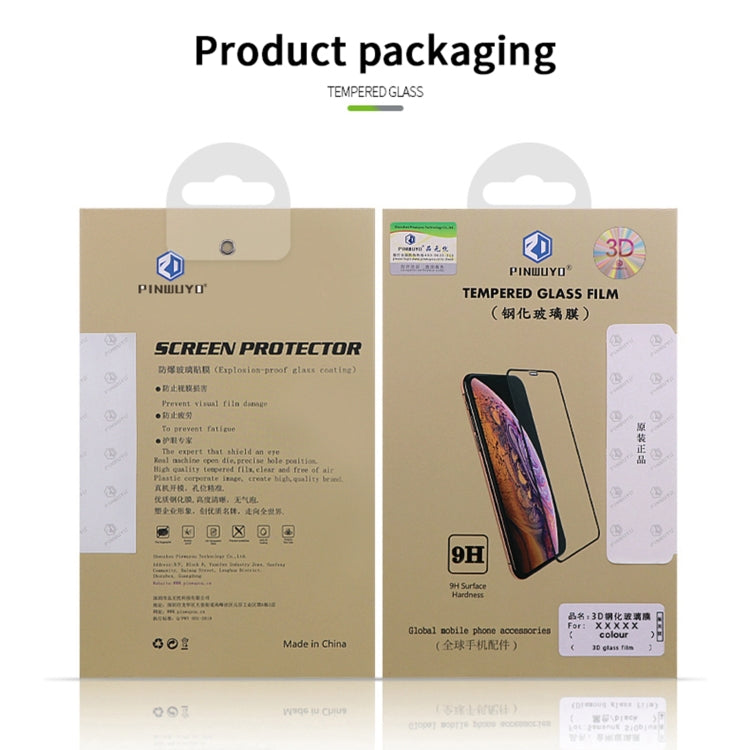 For?Google Pixel 8 Pro PINWUYO 9H 3D Full Screen Explosion-proof Tempered Glass Film(Black) - free shipping - PMC TechLife - Order now!