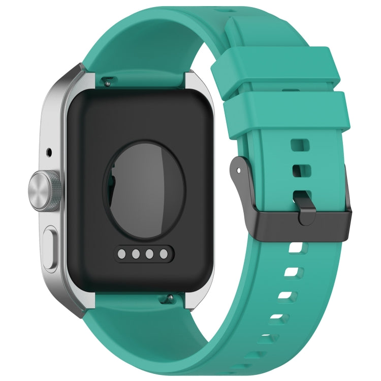 For OPPO Watch 4 Pro 22mm Solid Color Silicone Watch Band(Teal) -  by PMC TechLife | Online Shopping South Africa | PMC TechLife