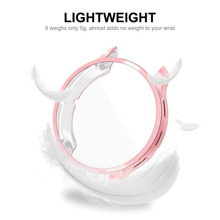 Compatible with Garmin Venu 3S ENKAY Hat-Prince Full Coverage Electroplated TPU Watch Case with Screen Protection(Pink) - free shipping - PMC TechLife - Order now!