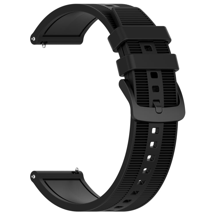 For Huawei GT2 Pro 22mm Textured Silicone Solid Color Watch Band(Black) - free shipping - PMC TechLife - Order now!