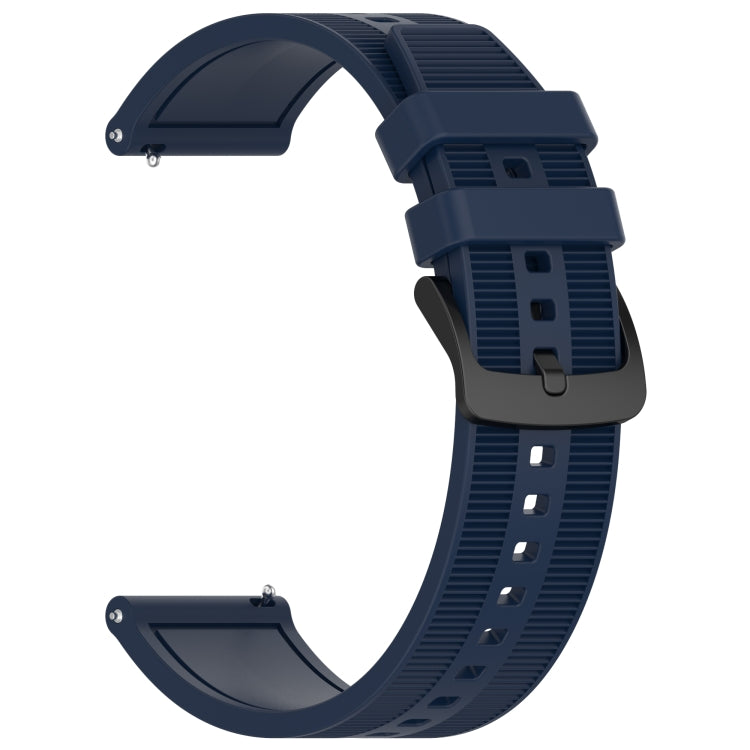 For Honor Watch GS Pro 22mm Textured Silicone Solid Color Watch Band(Midnight Blue) - Watch Bands by PMC TechLife | Online Shopping South Africa | PMC TechLife