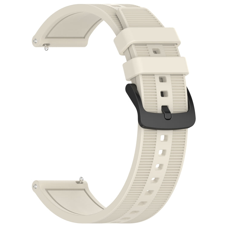 For Honor Watch Dream 22mm Textured Silicone Solid Color Watch Band(Starlight) - Watch Bands by PMC TechLife | Online Shopping South Africa | PMC TechLife
