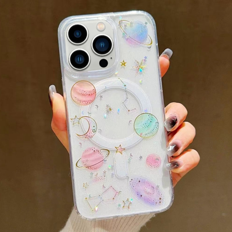 For iPhone 12 Pro Cosmic Star MagSafe TPU Phone Case(Transparent) - free shipping - PMC TechLife - Order now!