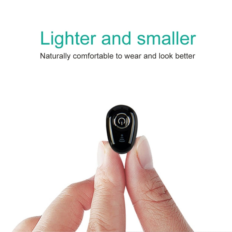 S650 Second Generation Mini Invisible Bluetooth Earphone with Microphone(White) - Bluetooth Earphone by PMC TechLife | Online Shopping South Africa | PMC TechLife