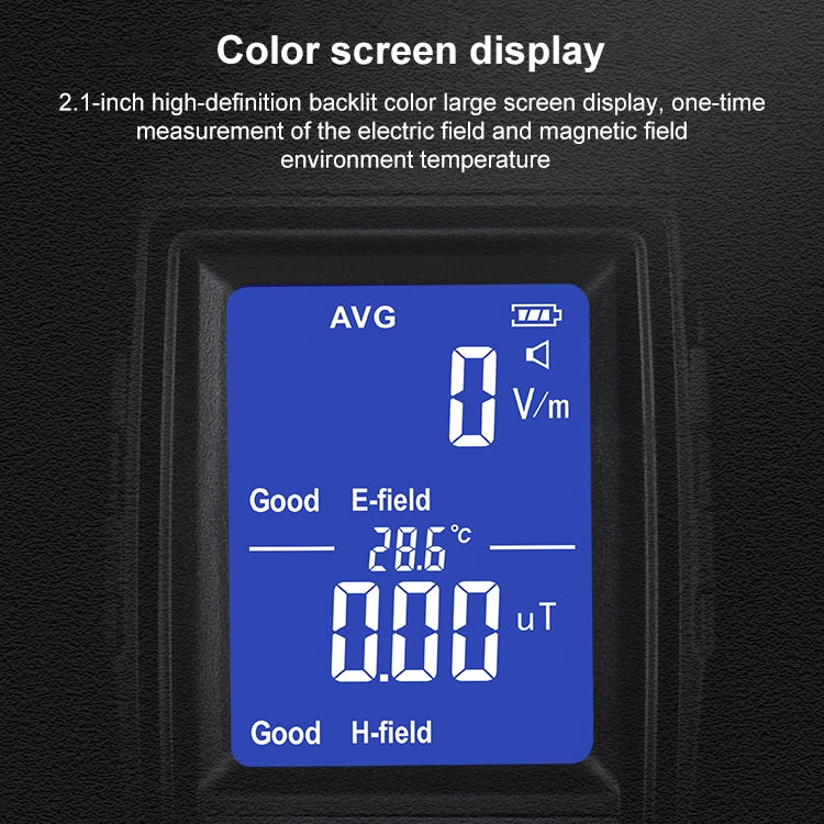 Wintact WT3121 Electromagnetic Radiation Tester Household Appliances Radiation Detector Electromagnetic Radiation Meter - free shipping - PMC TechLife - Order now!