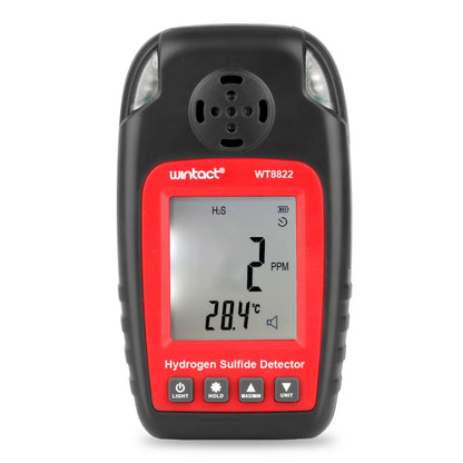 WINTACT WT8822 Hydrogen Sulfide Detector Independent H2S Gas Sensor Warning-up High Sensitive Poisoning Alarm Detector - Gas Monitor by Wintact | Online Shopping South Africa | PMC Jewellery | Buy Now Pay Later Mobicred