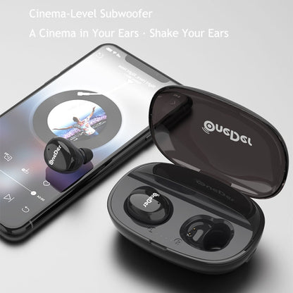 OneDer W12 Wireless Earphone with Waterproof IPX5 HD Stereo Sound TWS Bluetooth Earphone(Orange) - TWS Earphone by OneDer | Online Shopping South Africa | PMC Jewellery | Buy Now Pay Later Mobicred