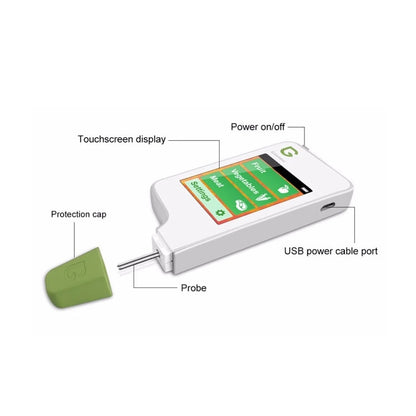 Vegetable And Fruit Meat Nitrate Residue Food Environmental Safety Tester(Black) - Digital Refractometer by PMC Jewellery | Online Shopping South Africa | PMC Jewellery