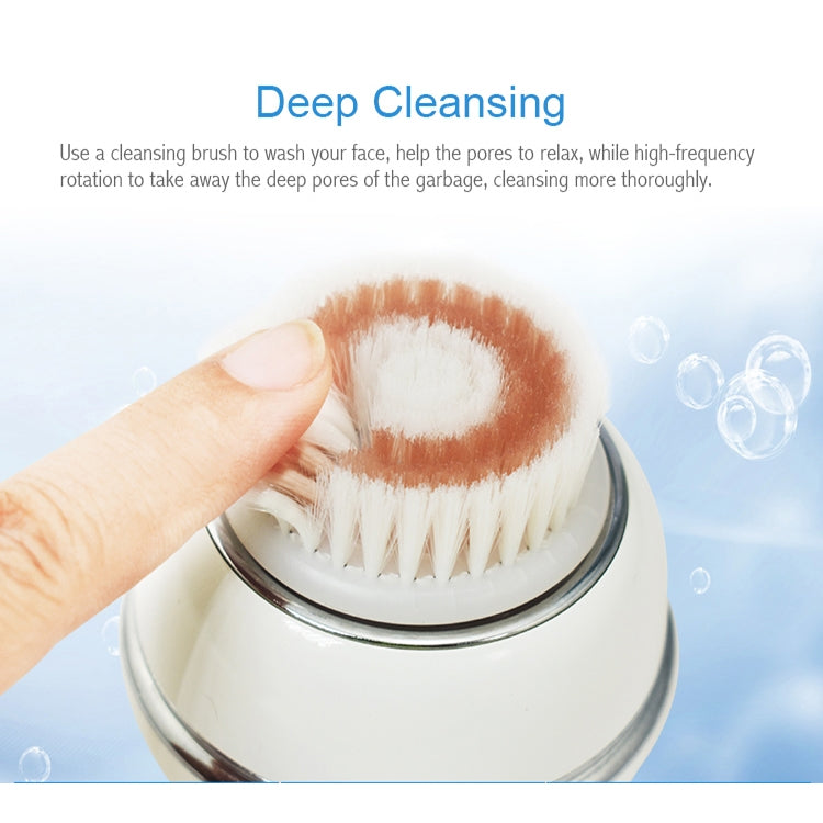 Duosi DY-103 USB Rechargeble Electric Facial Cleansing Brush Waterproof Face Deep Pore Cleaning Massager Exfoliator Oil Dirt Blackhead Remove - Cleanser by Duosi | Online Shopping South Africa | PMC Jewellery | Buy Now Pay Later Mobicred