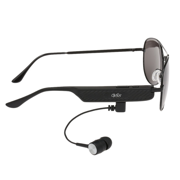 Y88 Wireless Earphone Bluetooth Headset Sunglasses Music Headphones Smart Glasses Earbud Hands-free with Mic - Bluetooth Earphone by PMC Jewellery | Online Shopping South Africa | PMC Jewellery