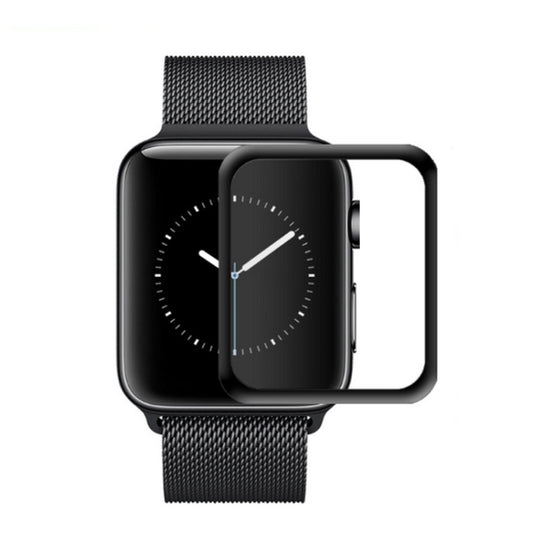 For  Apple Watch series 5 / 4 44mm 2pcs mocolo 0.33mm 9H 3D Round Edge Tempered Glass Film - Watch Cases by mocolo | Online Shopping South Africa | PMC Jewellery | Buy Now Pay Later Mobicred