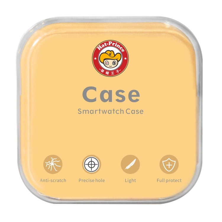 ENKAY Hat-prince Full Coverage PC Case + Tempered Glass Protector for Apple Watch Series 5 / 4 44mm(Rose) - Watch Cases by ENKAY | Online Shopping South Africa | PMC TechLife | Buy Now Pay Later Mobicred