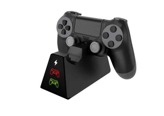 Dual Charging Dock With Indicator Light For PS4/SLIM/PRO Game Controller - Charger & Power by DOBE | Online Shopping South Africa | PMC Jewellery | Buy Now Pay Later Mobicred