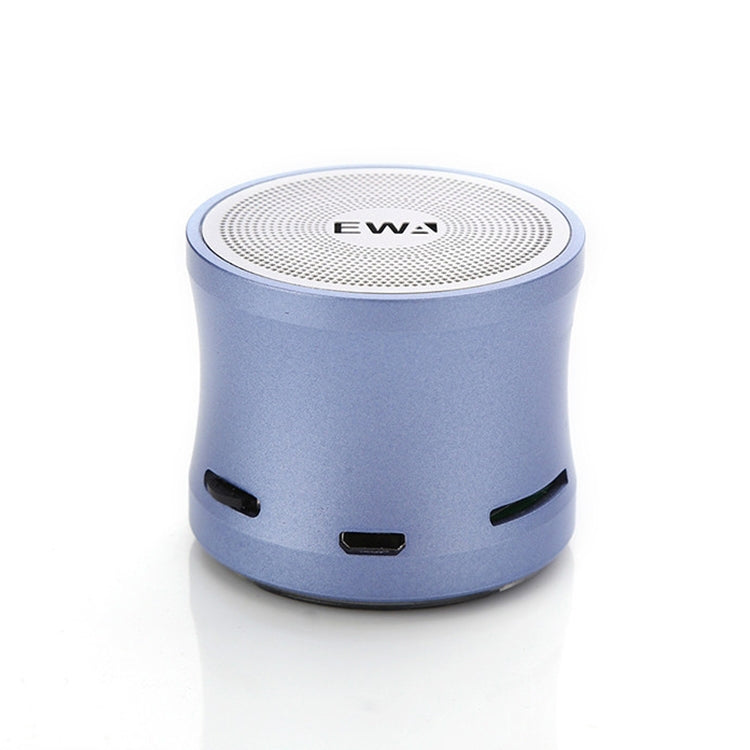 EWA A109M  Portable Bluetooth Speaker Wireless Heavy Bass Bomm Box Subwoofer Phone Call Surround Sound Bluetooth Shower Speaker(Blue) - Mini Speaker by EWA | Online Shopping South Africa | PMC Jewellery | Buy Now Pay Later Mobicred