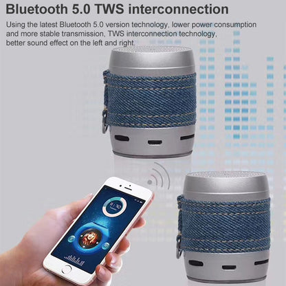 EWA A113 Portable Super Mini Bluetooth Speaker Wireless Bass Subwoofer Boom Box Speakers(Rose Gold) - Mini Speaker by EWA | Online Shopping South Africa | PMC Jewellery | Buy Now Pay Later Mobicred