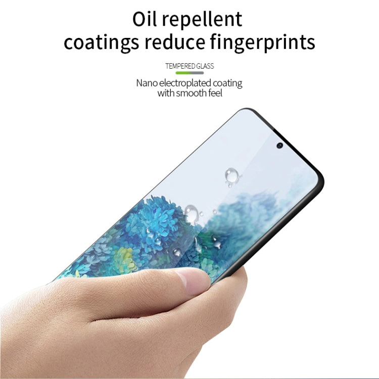 For Galaxy S20 Plus PINWUYO 9H 3D Hot Bending Tempered Glass Film(Black) - Galaxy Tempered Glass by PINWUYO | Online Shopping South Africa | PMC TechLife | Buy Now Pay Later Mobicred