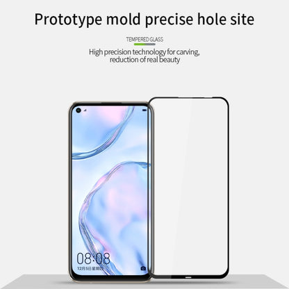 For Huawei P40 Lite / nova 6 SE PINWUYO 9H 2.5D Full Screen Tempered Glass Film(Black) - Huawei Tempered Glass by PINWUYO | Online Shopping South Africa | PMC Jewellery | Buy Now Pay Later Mobicred