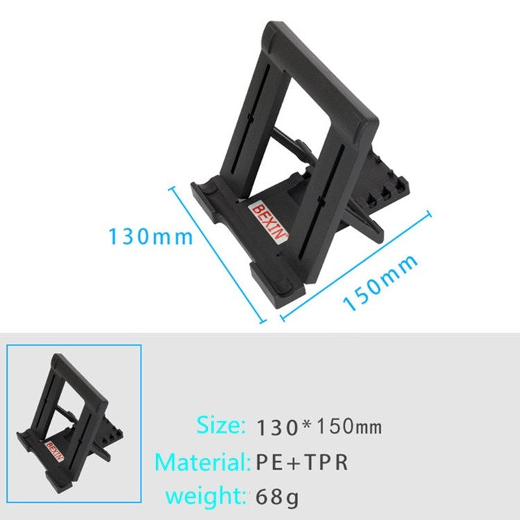 Foldable Tutor Learning Machine Desktop Stand for 7-11 inch Tablet(Black) - Desktop Holder by PMC Jewellery | Online Shopping South Africa | PMC Jewellery