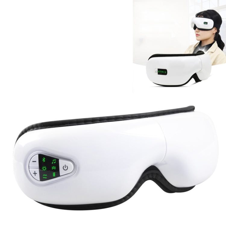 YK108 Eye Massager Charging Air Pressure Hot Compression Bluetooth Student Eye Protector, Style:English Voice(White) - Massage & Relaxation by PMC Jewellery | Online Shopping South Africa | PMC Jewellery