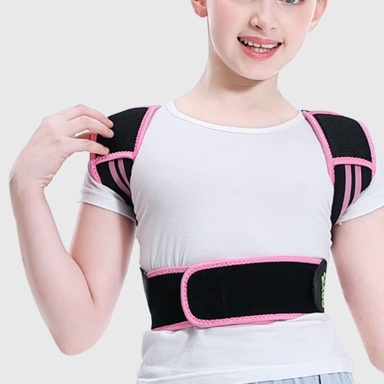 Children Kyphosis Correction Belt Strengthens Support and Fixes Straight Back Artifact, Size:M(Blue) - Corrector by PMC Jewellery | Online Shopping South Africa | PMC Jewellery