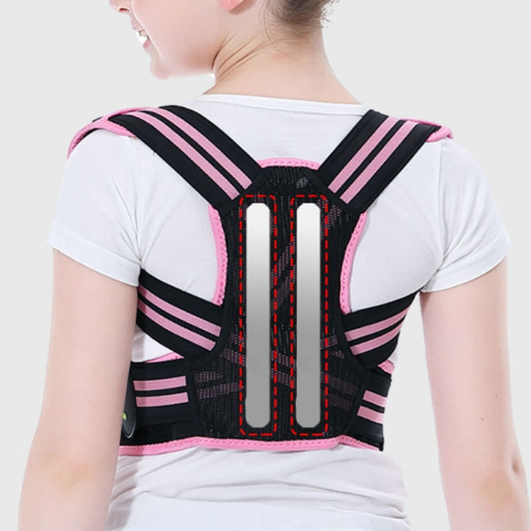 Children Kyphosis Correction Belt Strengthens Support and Fixes Straight Back Artifact, Size:L(Pink) - Corrector by PMC Jewellery | Online Shopping South Africa | PMC Jewellery