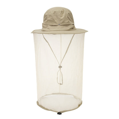 Summer Outdoor Sports Anti-mosquito Net Sun Hat Fisherman Hat, Size:L(Cream Color) - Peaked Cap by PMC Jewellery | Online Shopping South Africa | PMC Jewellery