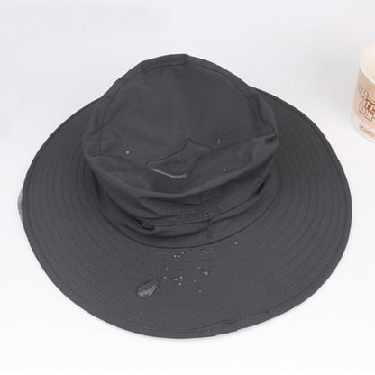 Summer Outdoor Sports Anti-mosquito Net Sun Hat Fisherman Hat, Size:L(Light Gray) - Peaked Cap by PMC Jewellery | Online Shopping South Africa | PMC Jewellery