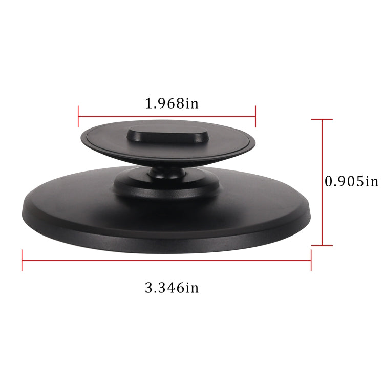 A311 For Amazon Echo Spot Angle Adjustable Bluetooth Speaker Magnets Bracket(Black) - Speaker Bracket by PMC Jewellery | Online Shopping South Africa | PMC Jewellery