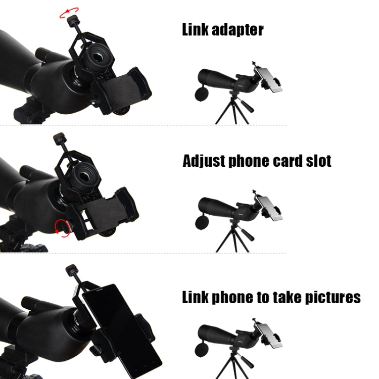 Universal Mobile Phone With Telescope Camera Holder - Other Accessories by PMC TechLife | Online Shopping South Africa | PMC TechLife